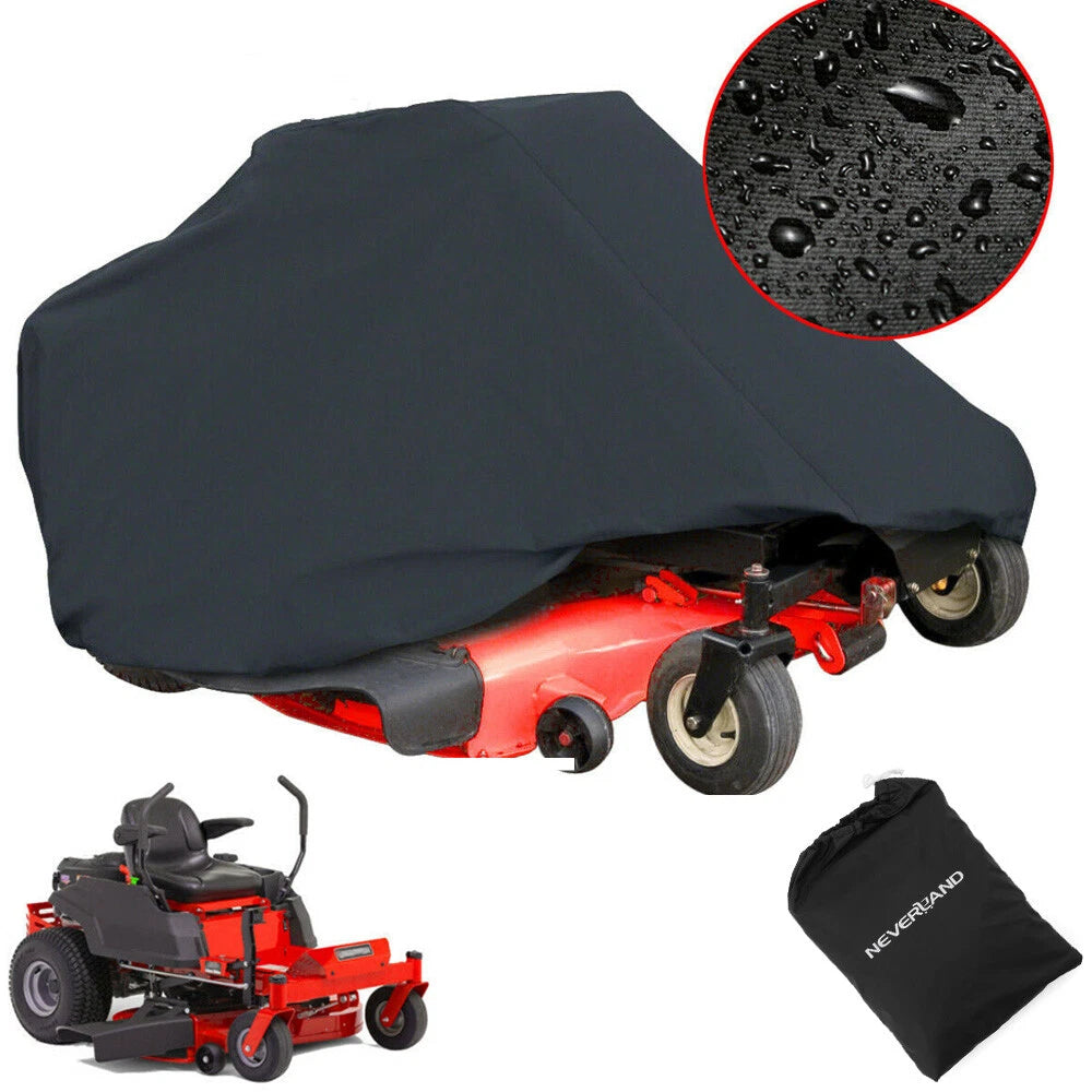 Zero Turn Mower Cover for XL Garden Lawn Tractor (Waterproof, UV Protection)