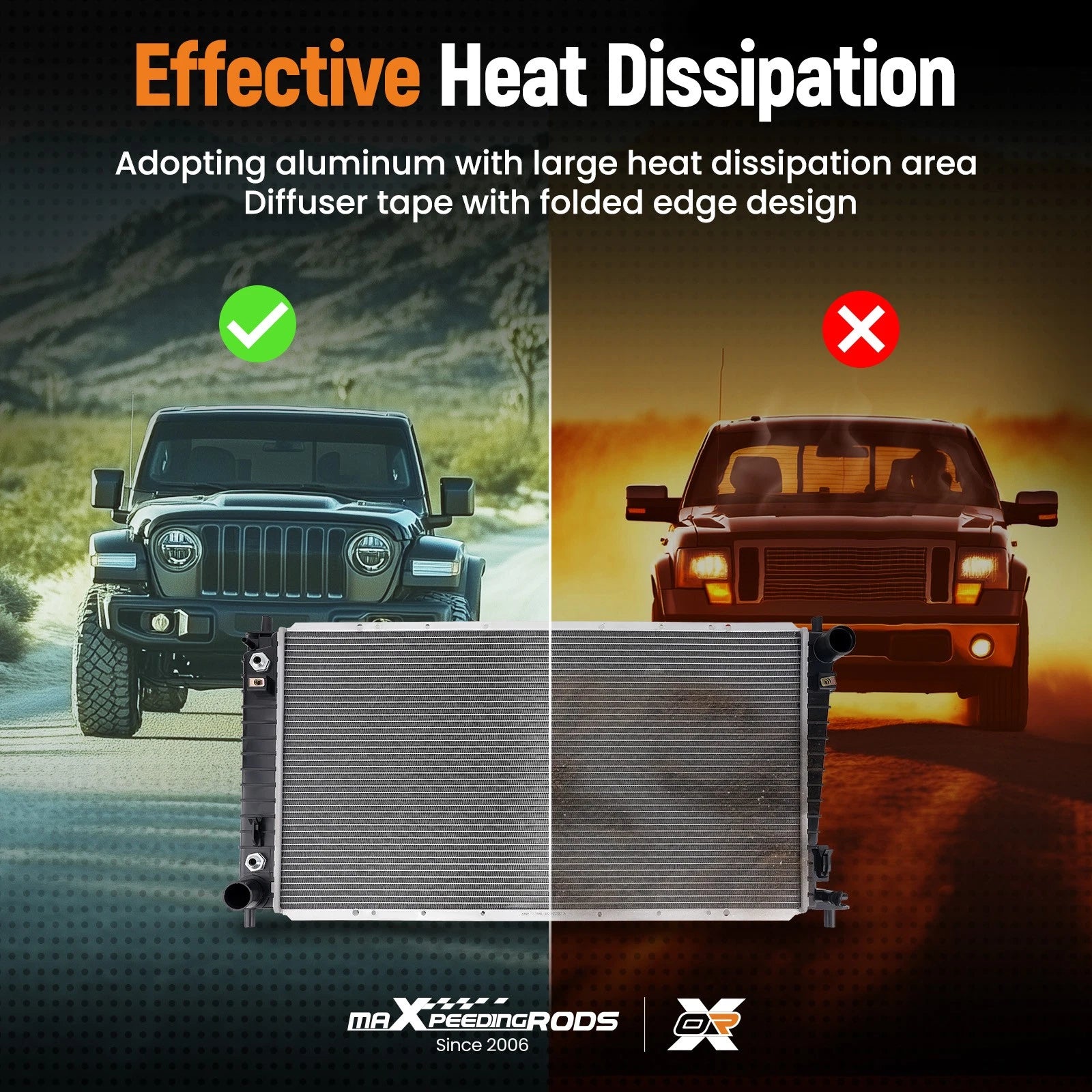 Radiator for Ford Lobo, Lincoln Blackwood (2003)