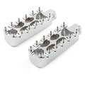MX Style Foot Pegs for Harley Dyna, Electra, Tri Glide, Softail, V-Rod (Chrome)