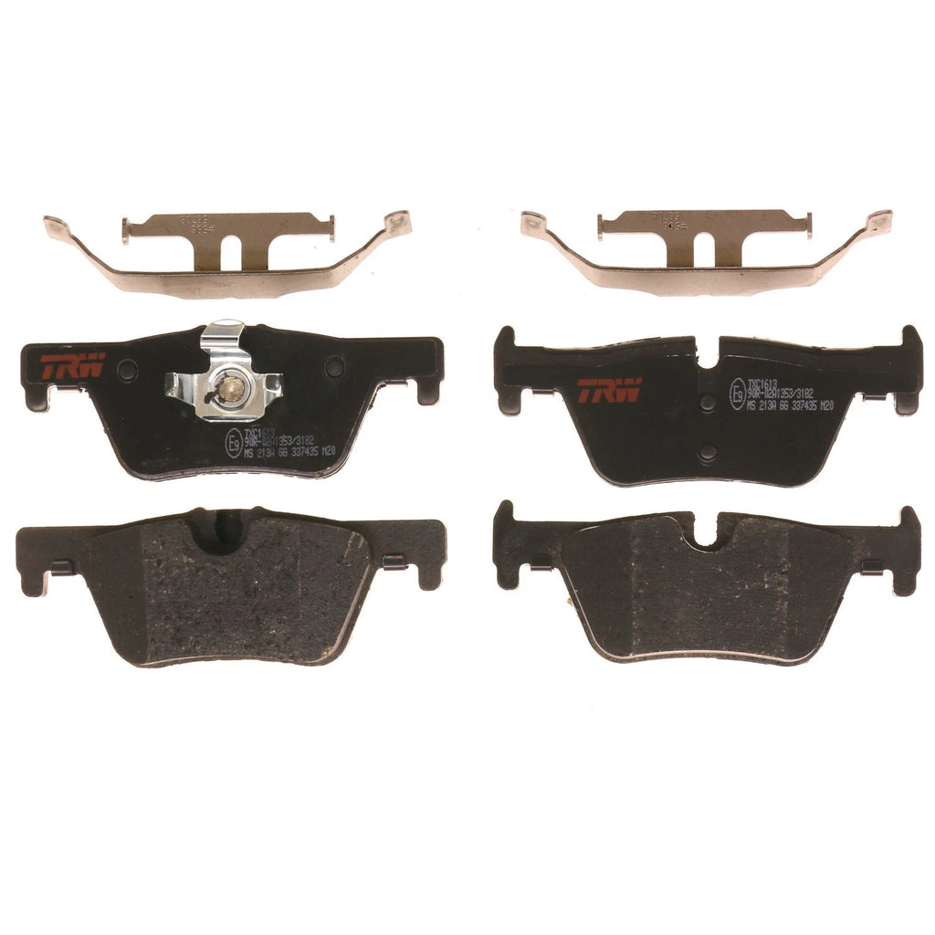 Set of 4 Disc Brake Pads for BMW 328i (2012–2016)