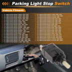 Brake Light Switch for Mercedes-Benz 190E (1990–1993) A0005457709
