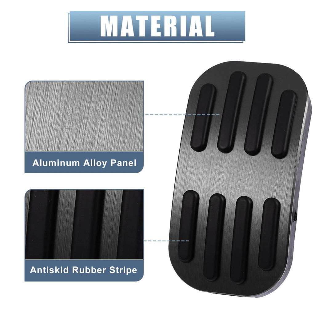 2pcs Gas Brake Pedal Pad Cover Anti Slip for Toyota C-HR (2016–2018) 745065758656