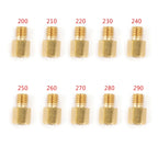 10PCS Hex Type Main Jets for Mikuni VM/TM/TMX Carburetor (200-290, 220, 250)