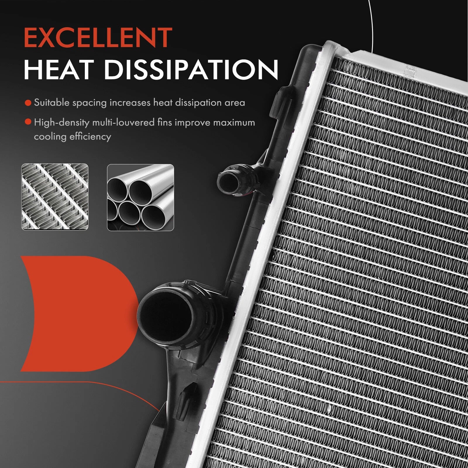 Aluminum Radiator for BMW X3 E83 (2007-2010)