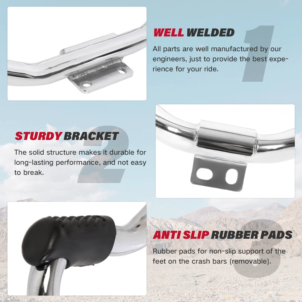 Engine Guard Highway Crash Bar for Harley Sportster XL1200 XL883 (2004–2022)