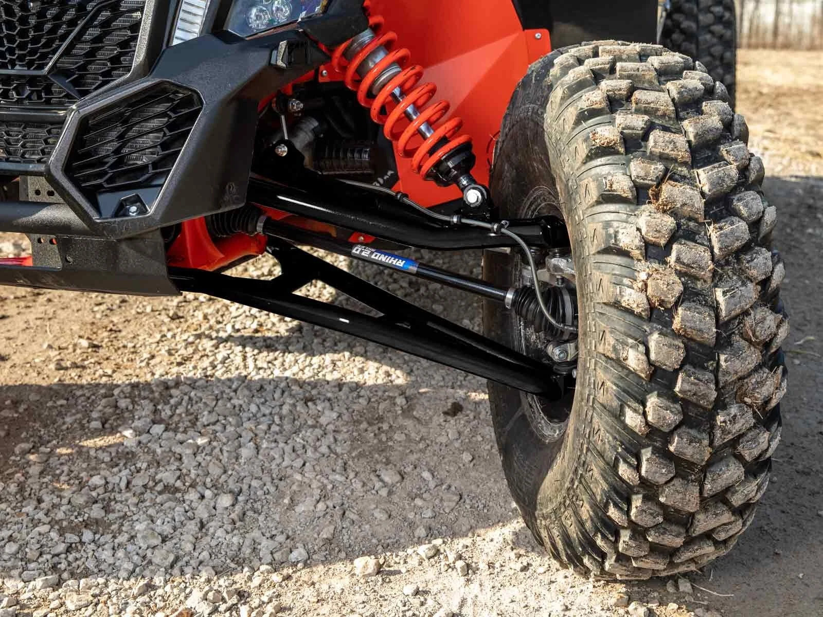 2" Offset A-Arms for Can-Am Maverick X3 (72" Body) - Black - SuperATV