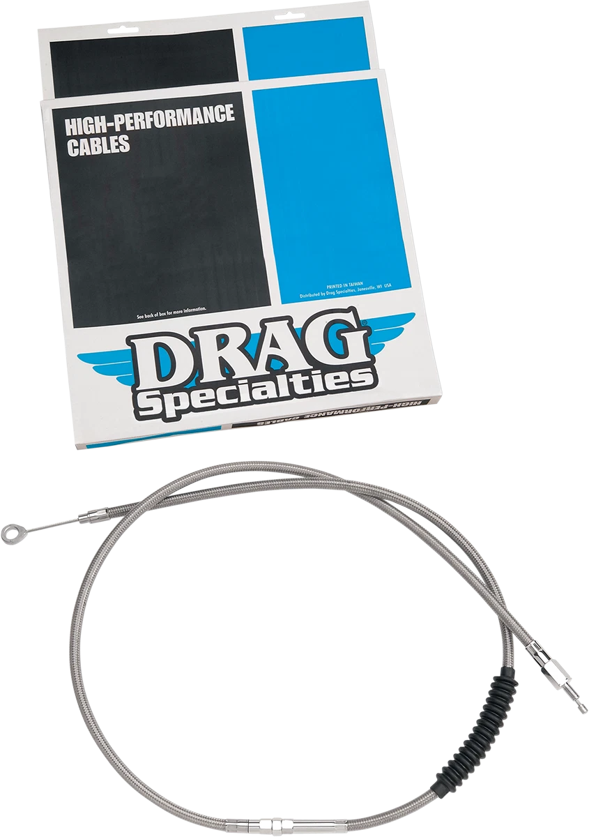 Clutch Cable for Harley-Davidson (1991–2023) - Braided Stainless Steel