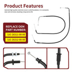 Throttle Cable A & B for Yamaha Virago 535 XV535 (1995–2000)