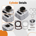 Top End Kit for Honda SL125 XL125 TL125 CL125 CB125S (1970–1980)