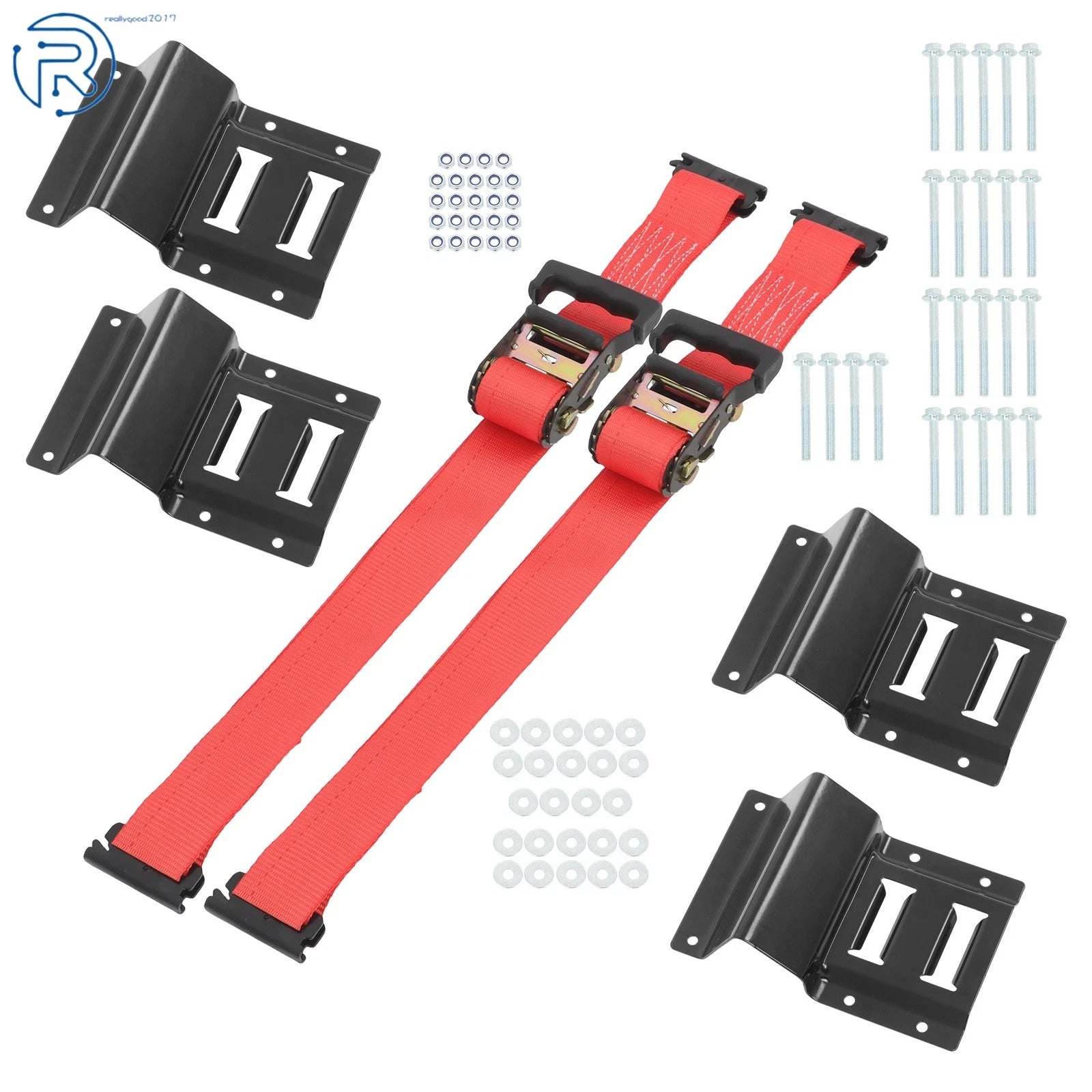 E Track Wheel Chock System for Secure Cargo (1 Pack)