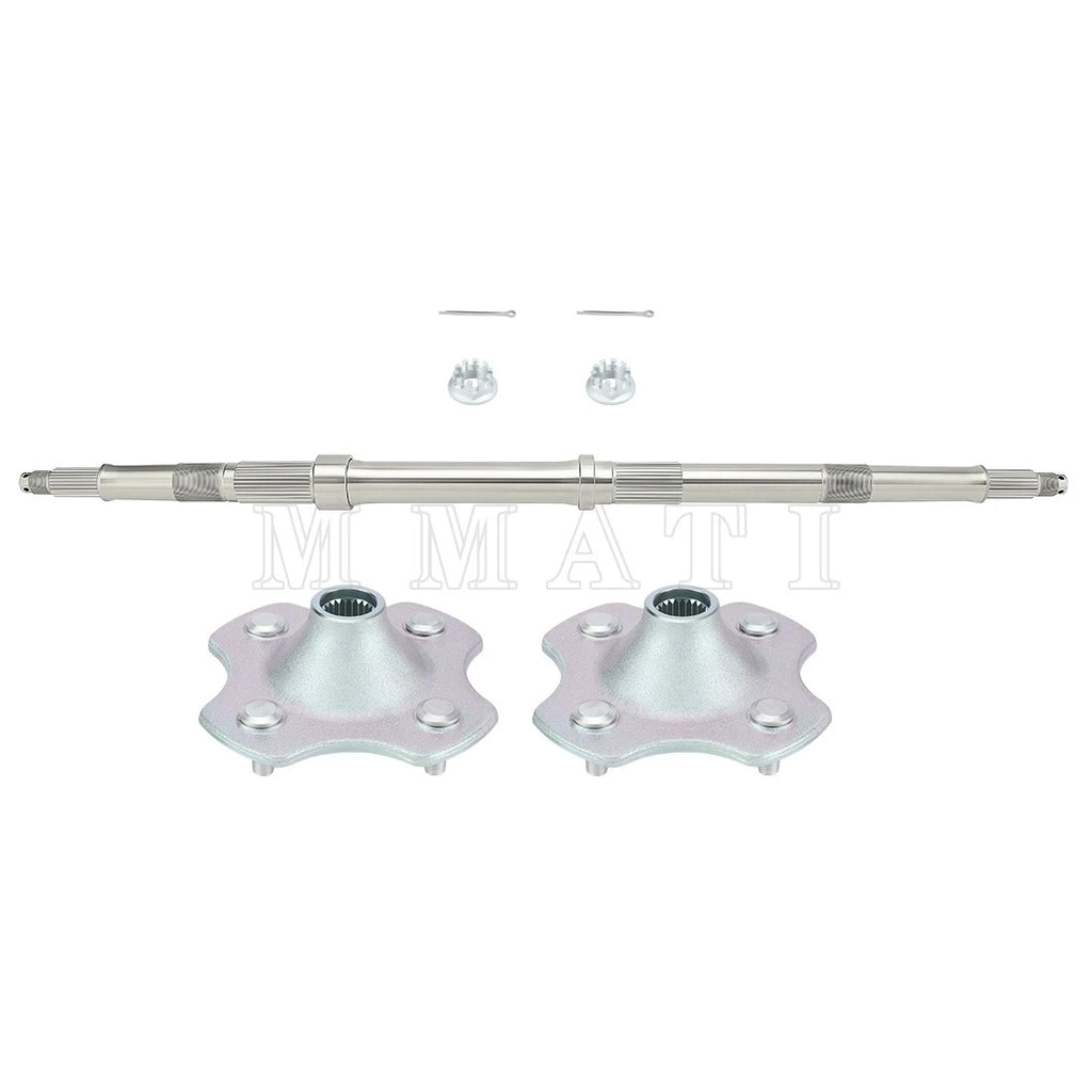 Rear Axle Shaft & Wheel Hub for Honda TRX420 Rancher 420 4X4 (2007–2013)