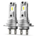 2X H7 LED Headlight Bulbs for Halogen Replacement (High/Low Beam)