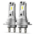 2X H7 LED Headlight Bulbs for Halogen Replacement (High/Low Beam)