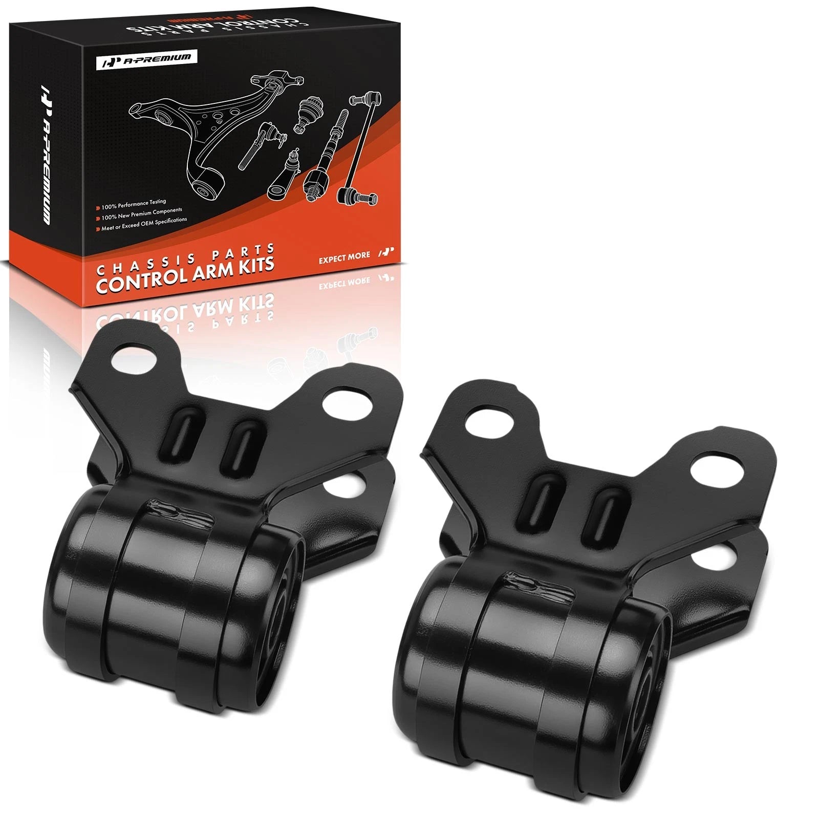 2X Front Lower Rearward Control Arm Bushings for Ford Focus (2012–2018)