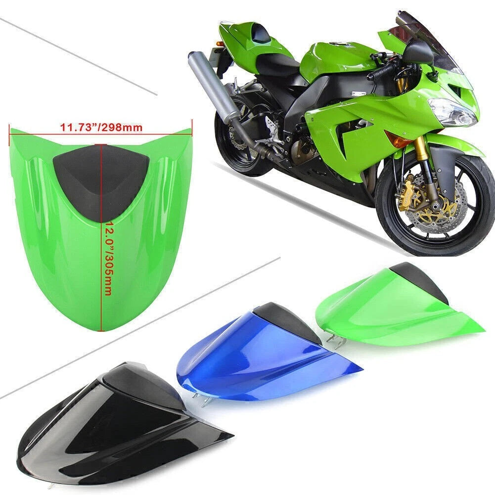 Rear Seat Cover Cowl Fairing for Kawasaki Ninja ZX10R (2004–2005) Green