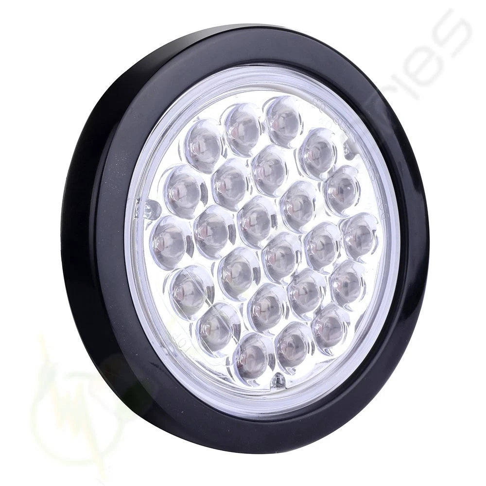 2X 24V 4" LED Side Marker Tail Lights for Trailer (Clearance Lamps)