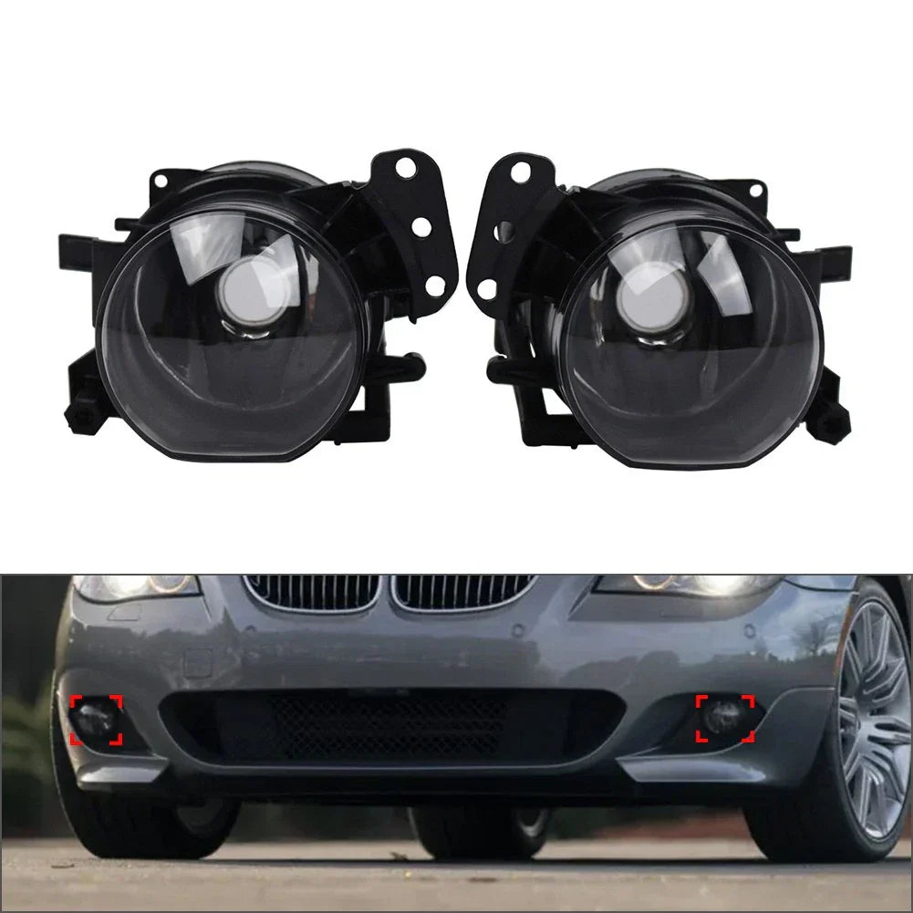 Front Fog Light Lamps for BMW E60 525i 528i 530i 535i M5 M-Tech (2004-2010)