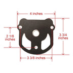 Water Pump Impeller Kit for OMC Cobra Sterndrive (1986–1992) 984461 777128 983895