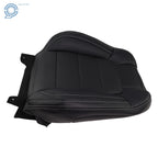 Front Passenger Back Seat Cover for Ford Mustang (2015-2023) Perforated Black