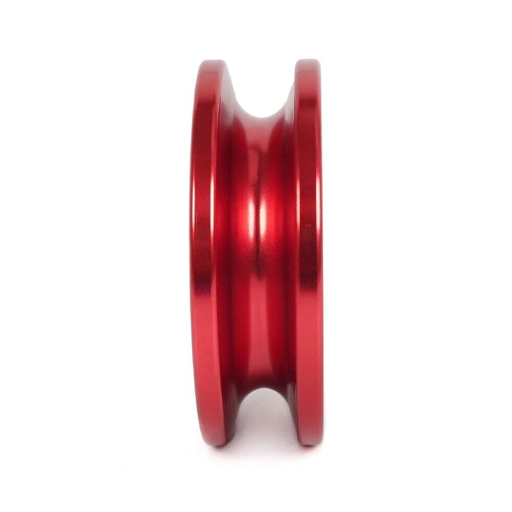 Winch Snatch Recovery Ring for ATV UTV (41000 lbs) Red