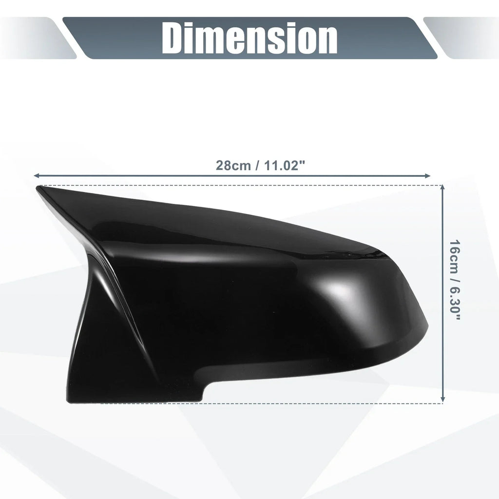 Rearview Mirror Cover Cap Gloss Black for BMW F20 F22 F23 F30 F31 F31