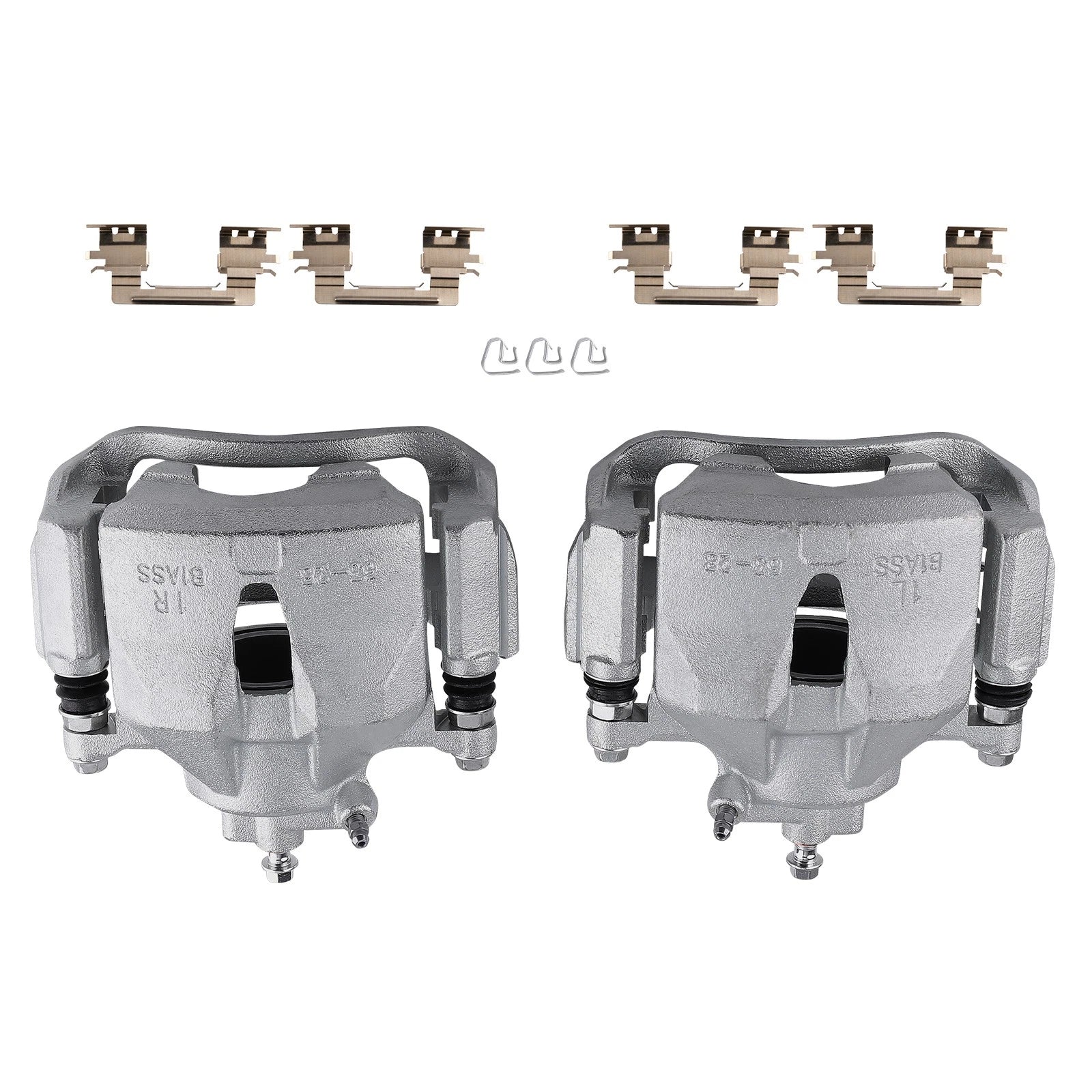 Set of 2 Front Disc Brake Calipers w/ Bracket for Toyota Avalon (2005-2007)