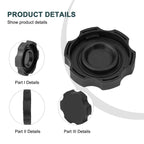 Brake Master Cylinder Reservoir Tank Cap Cover for Hyundai Kia (58531-2B500)