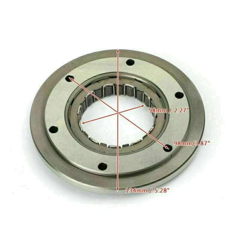 Starter Clutch One Way Bearing Sprag for Yamaha Raptor 660R (2004–2005) 5LP-15590 T9