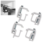 Set of 4 Heavy Duty Mounting C-Clamps for Truck Cap Topper (Fits )