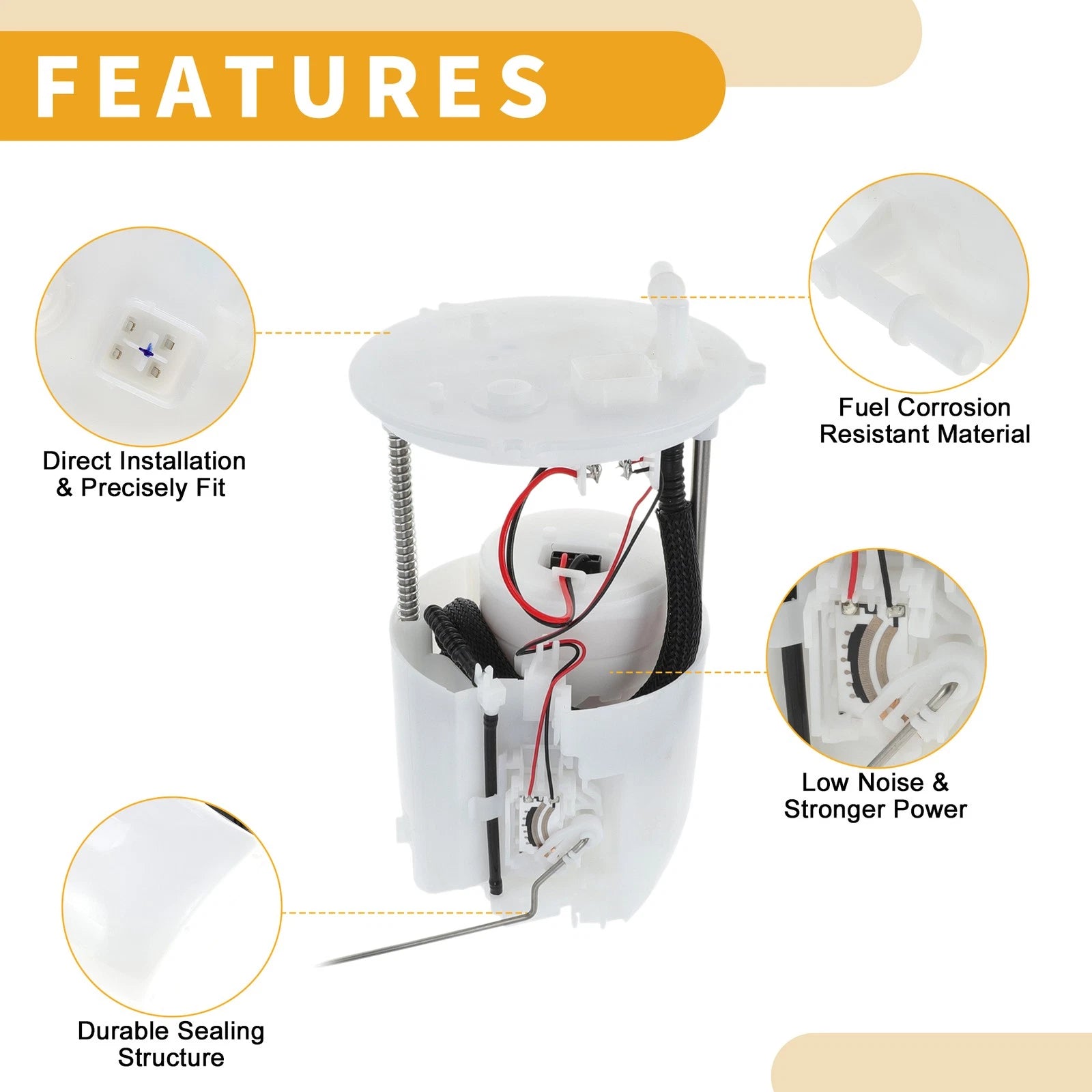 Fuel Pump Assembly for Mazda MX-5 Miata (2006–2015) No.L3M813ZE1