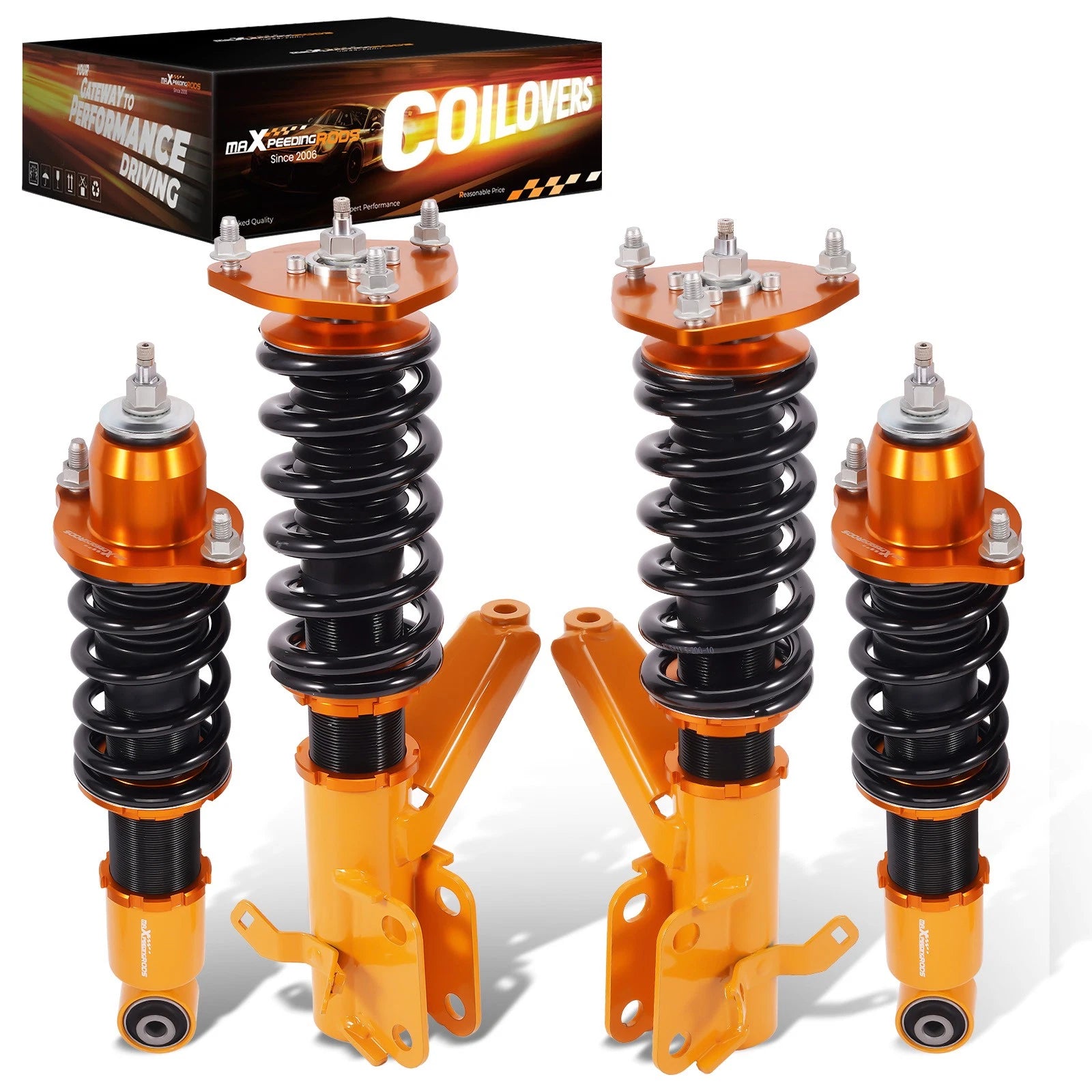 24 Way Adjustable Coilovers Struts for Acura RSX & Type-S (2002–2006)