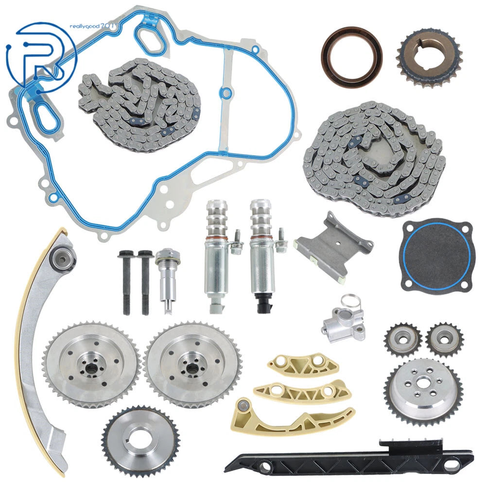 Timing Chain Kit with VCT Solenoid & Gasket for GMC Chevrolet (2012–2017)