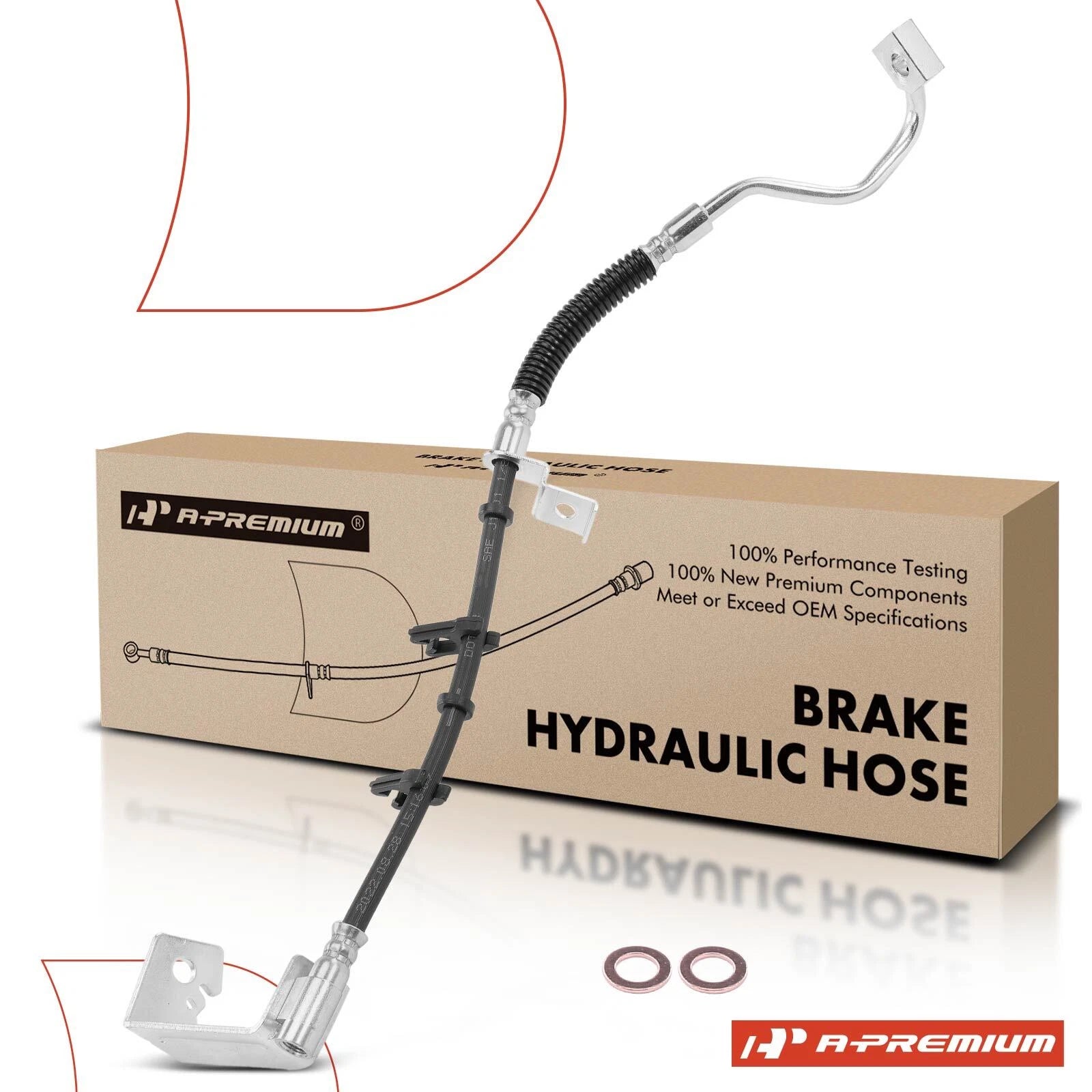 Front Right Brake Hydraulic Hose for Ford Mustang (2005–2014)