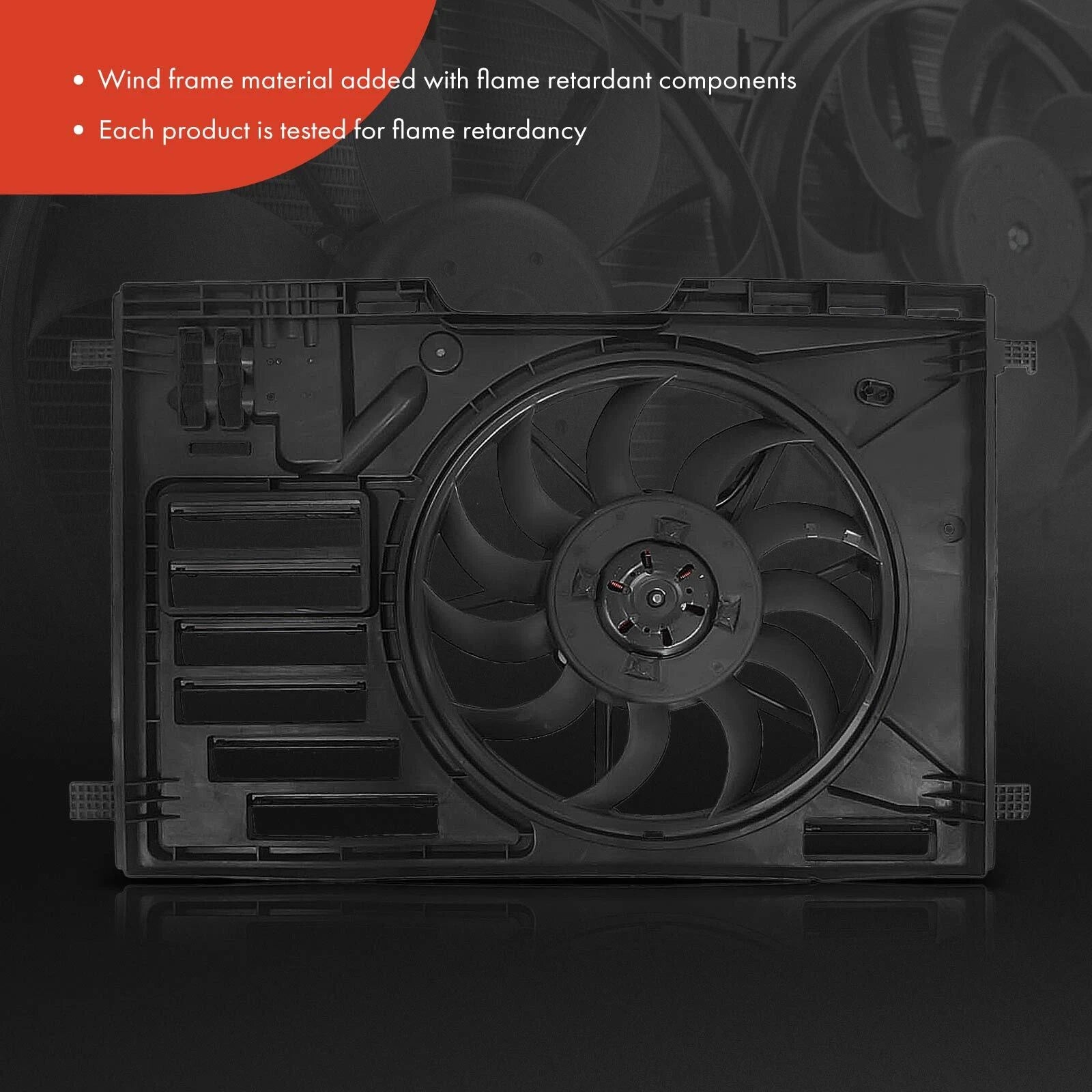 Cooling Fan Assembly with Shroud for Ford Escape (2017-2019)