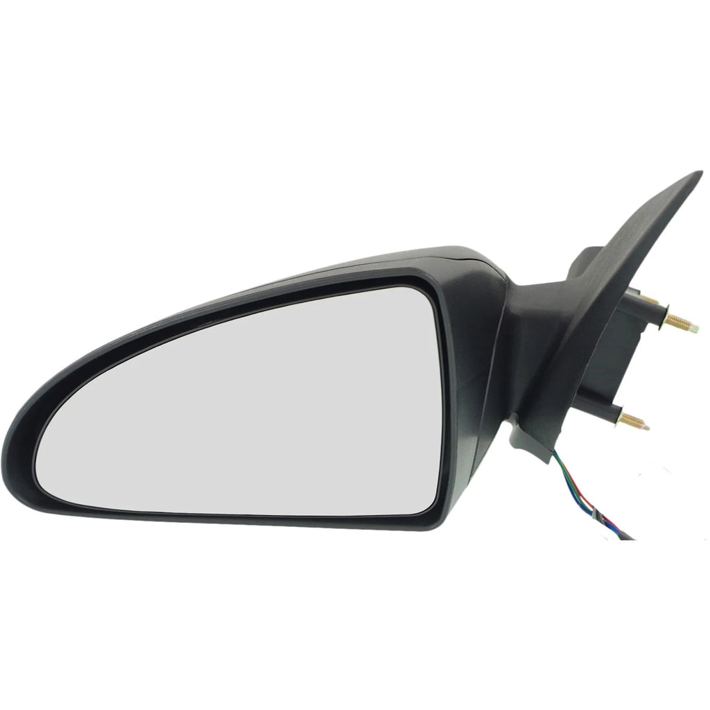 Set of 2 Power Mirrors for Chevrolet Malibu (2004–2008) Black Manual Folding