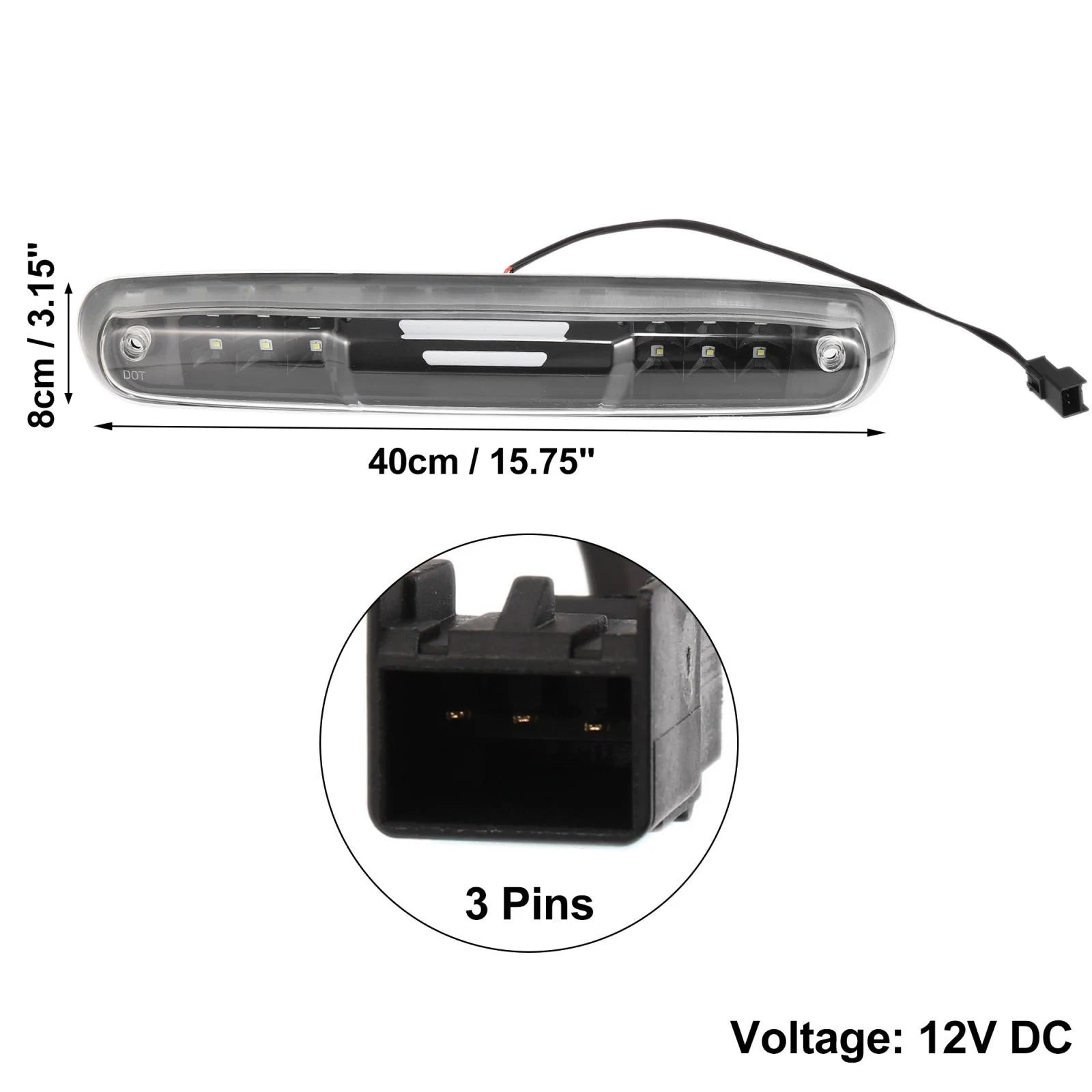 3rd Brake Light for Chevrolet Silverado, GMC (2007–2013)