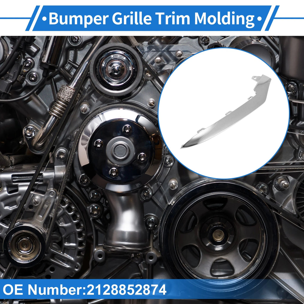 Bumper Grille Trim Garnish No.2128852874 for Mercedes-Benz E-Class (2014–2015)
