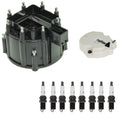 Distributor Rotor Cap & Spark Plugs Kit ACDelco for Cadillac Buick Chevy (5.0L)