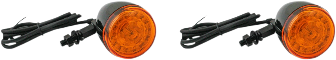 ProBEAM Turn Signals for Universal Fit (Gloss Black/Amber)