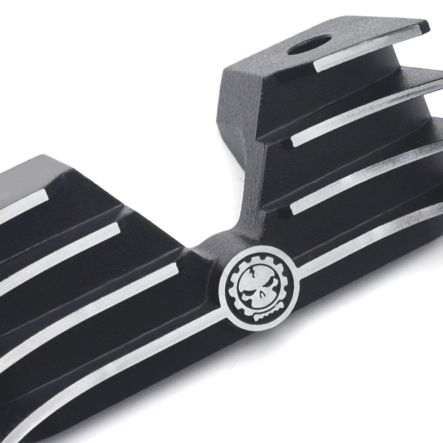 Finned Headbolt Bridge Spark Plug Cover for Harley Sportster XL 1200 883 (2004–2023)