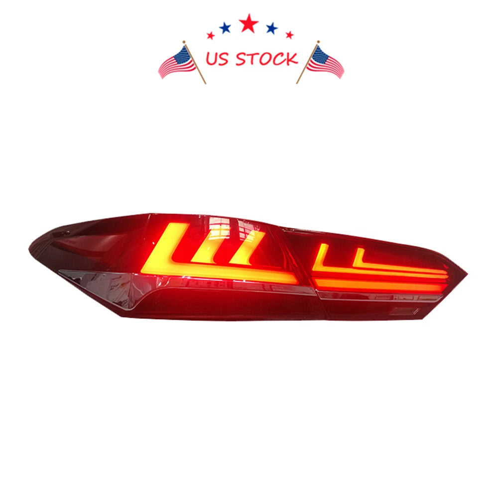 Pair LED Tail Lamps for Toyota Camry (2018-2020)