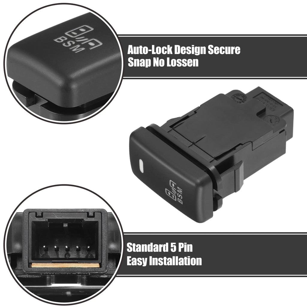 Port Switch BSM Blind Spot Monitoring for Toyota Alphard (2002–2008)