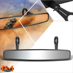 Universal UTV Rearview Mirror with Clamp for Roll Cage (Irregular Convex)