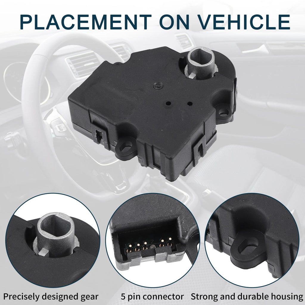3X HVAC Heater Blend Door Control Actuator No.20826182 for Buick Enclave (2008–2012)
