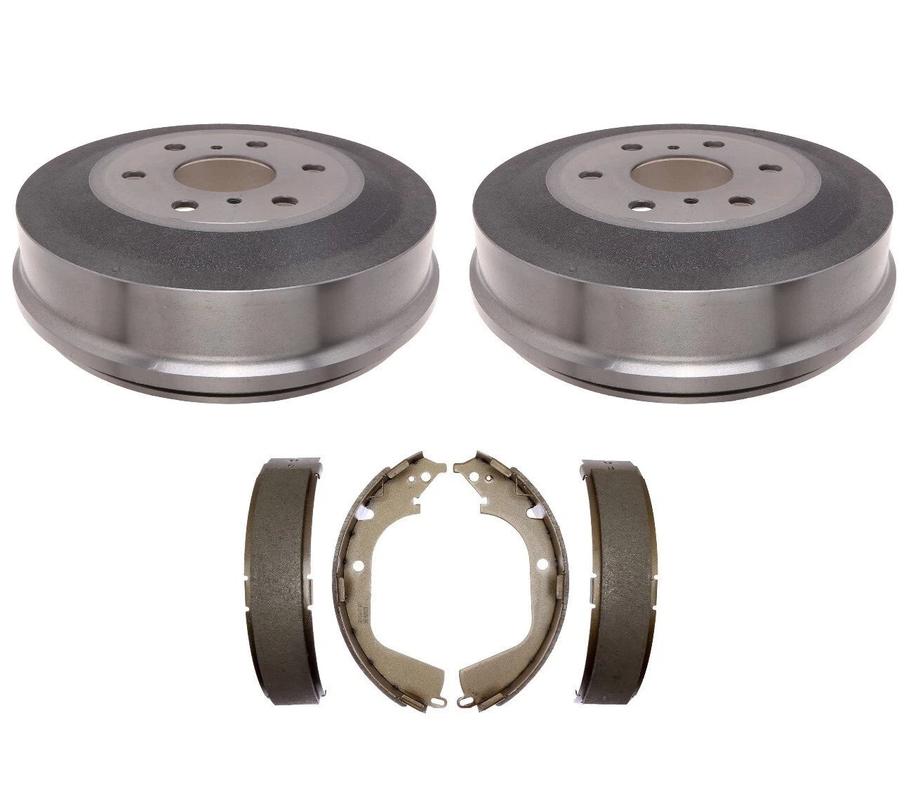 ACDelco Rear Brake Kit Drums and Shoes for Chevy Silverado 1500 GMC Sierra (2007–2014)