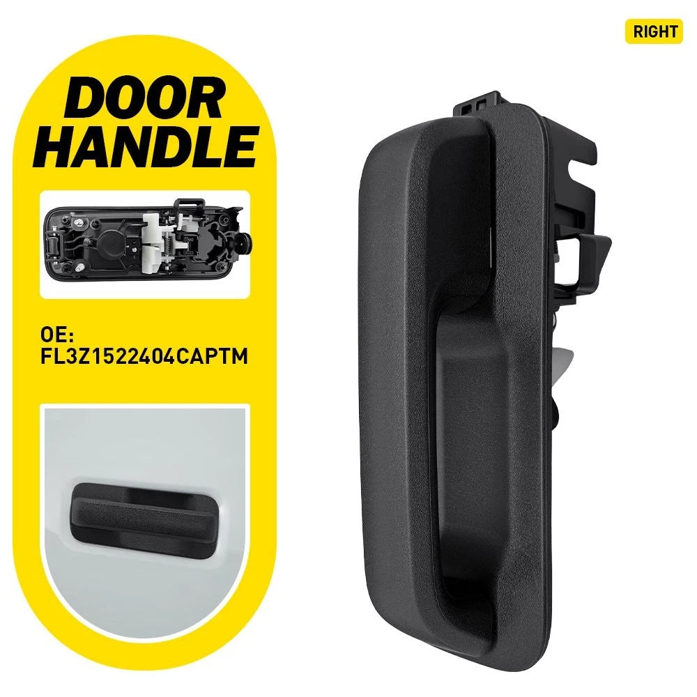 Front Rear Right Door Handle for Ford F-150 XLT (2015–2020) ABS EPY