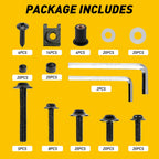 177 Complete Fairing Bolt Kit for Yamaha Suzuki Honda Kawasaki (All Years)