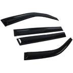 Set of 4 Smoke Tint Window Visors for Toyota Highlander (2001–2007)