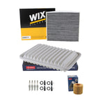 Tune Up Kit with 4 NGK Spark Plugs & Boots for Corolla Matrix Vibe xD (2003–2013)