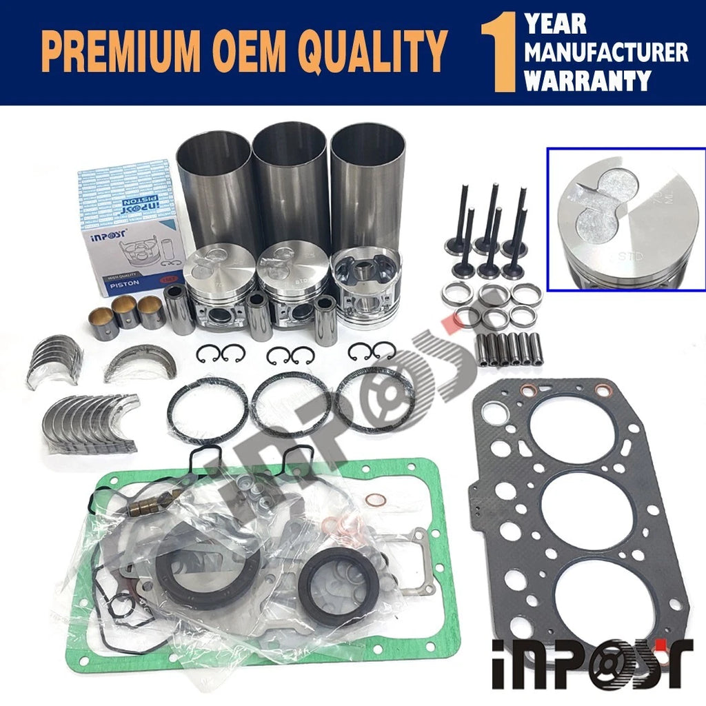 Overhaul Rebuild Kit TK370 TK3.70 for Thermo King Yanmar 370